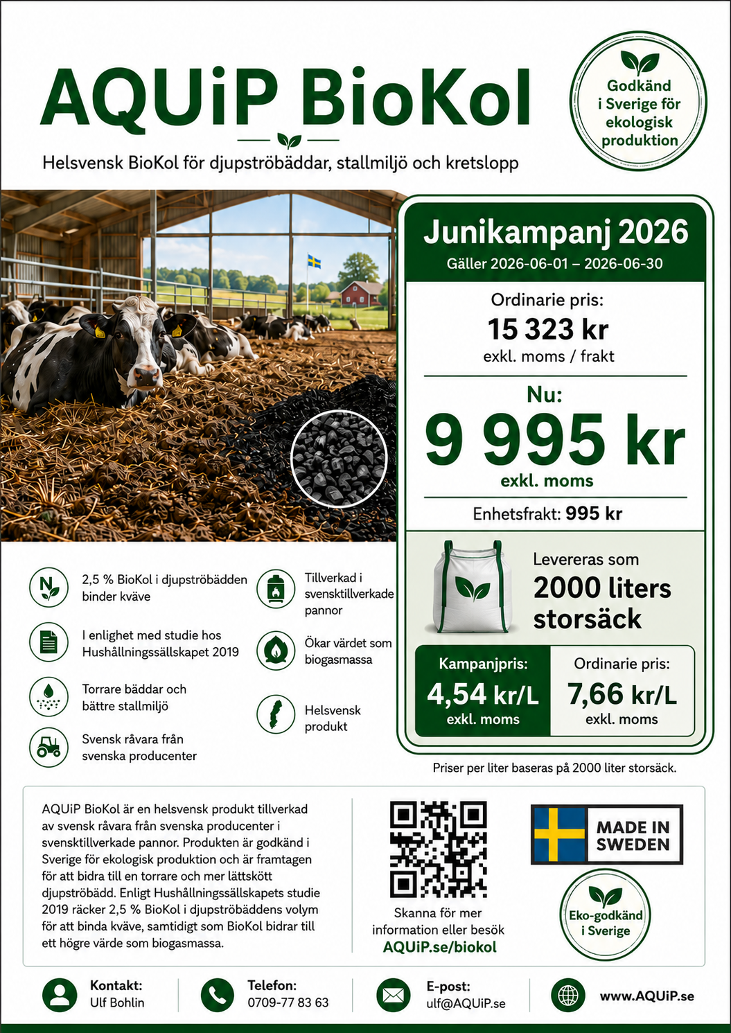 AQUiP Agro för flyt och fast -gödsel